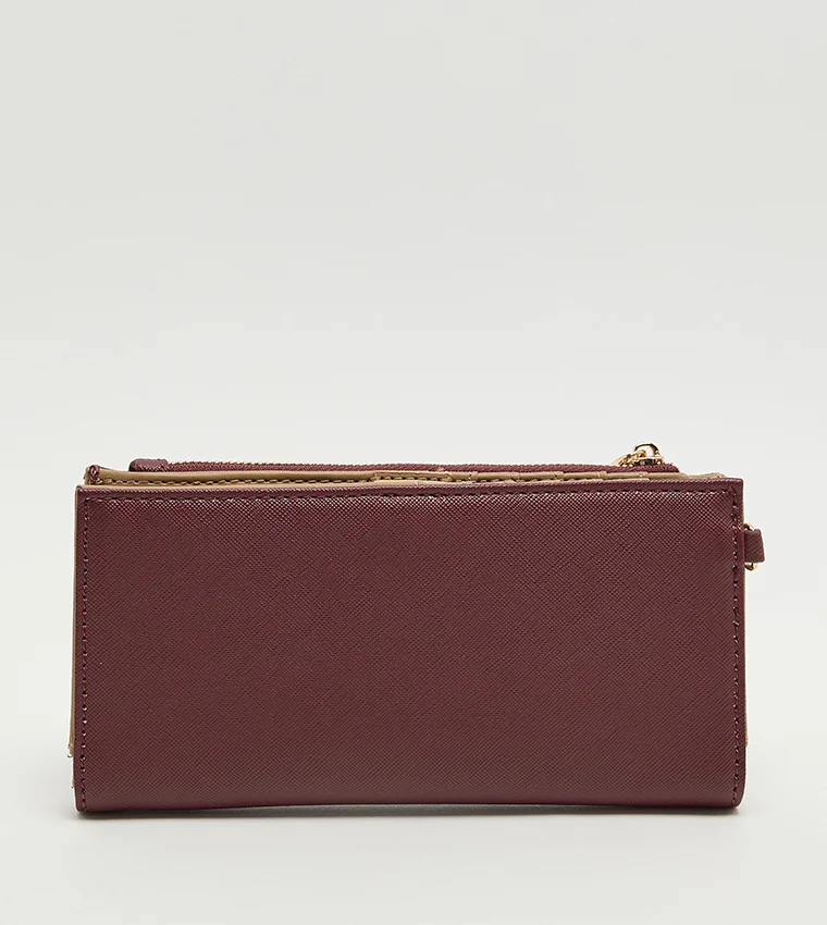 Anne Klein  Anne Klein Textured Zippered Wallet for Women | Best Price UAE